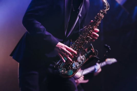 Sax Player At Jazz Concert - Image by Tsuguliev