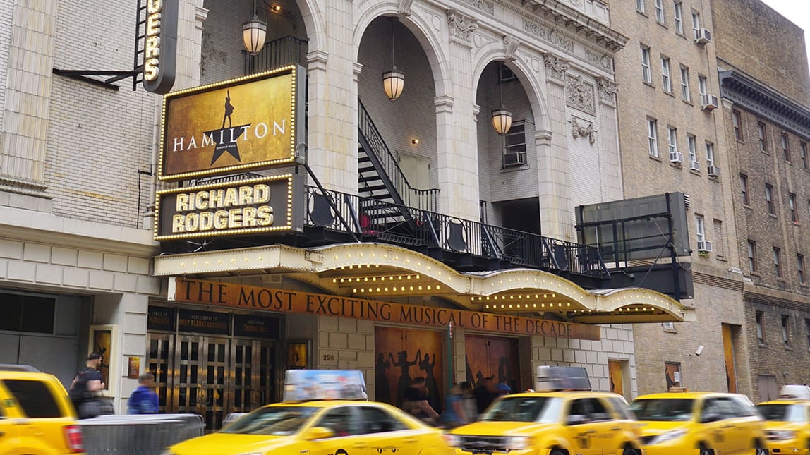 Top 10 Broadway Shows Near the Upper West Side, Hamilton 