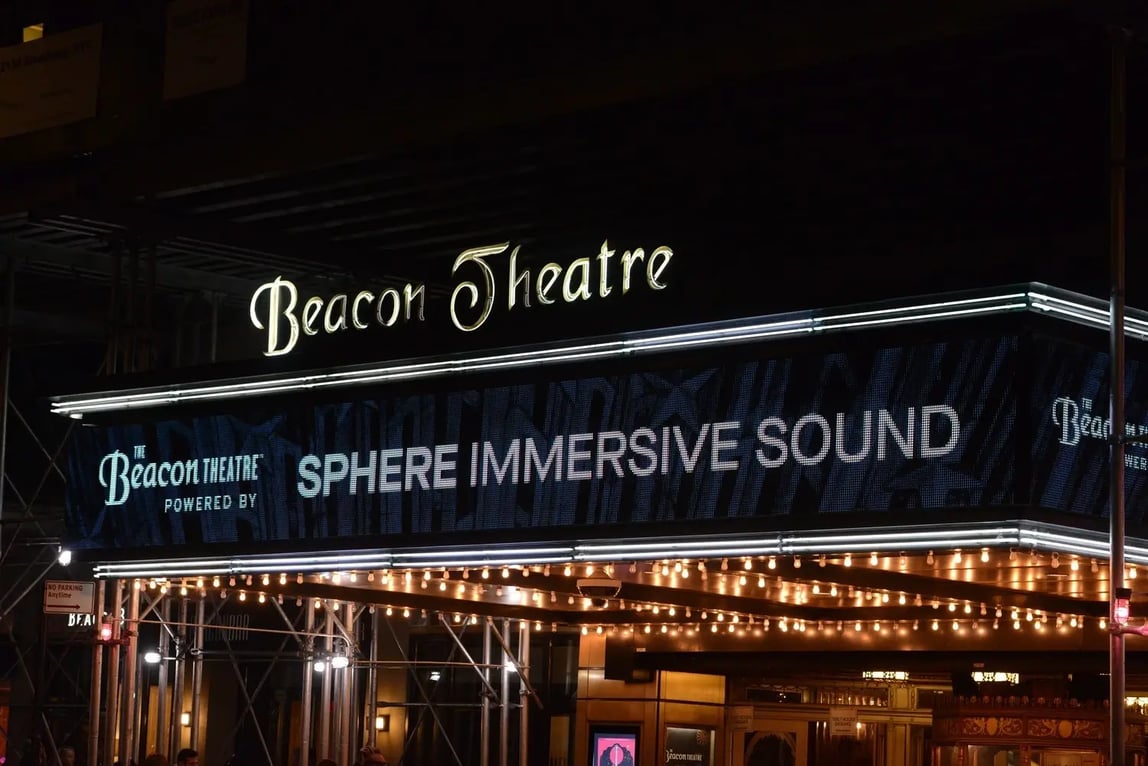 Beacon Theatre Billboard Credit to Adam McCullough