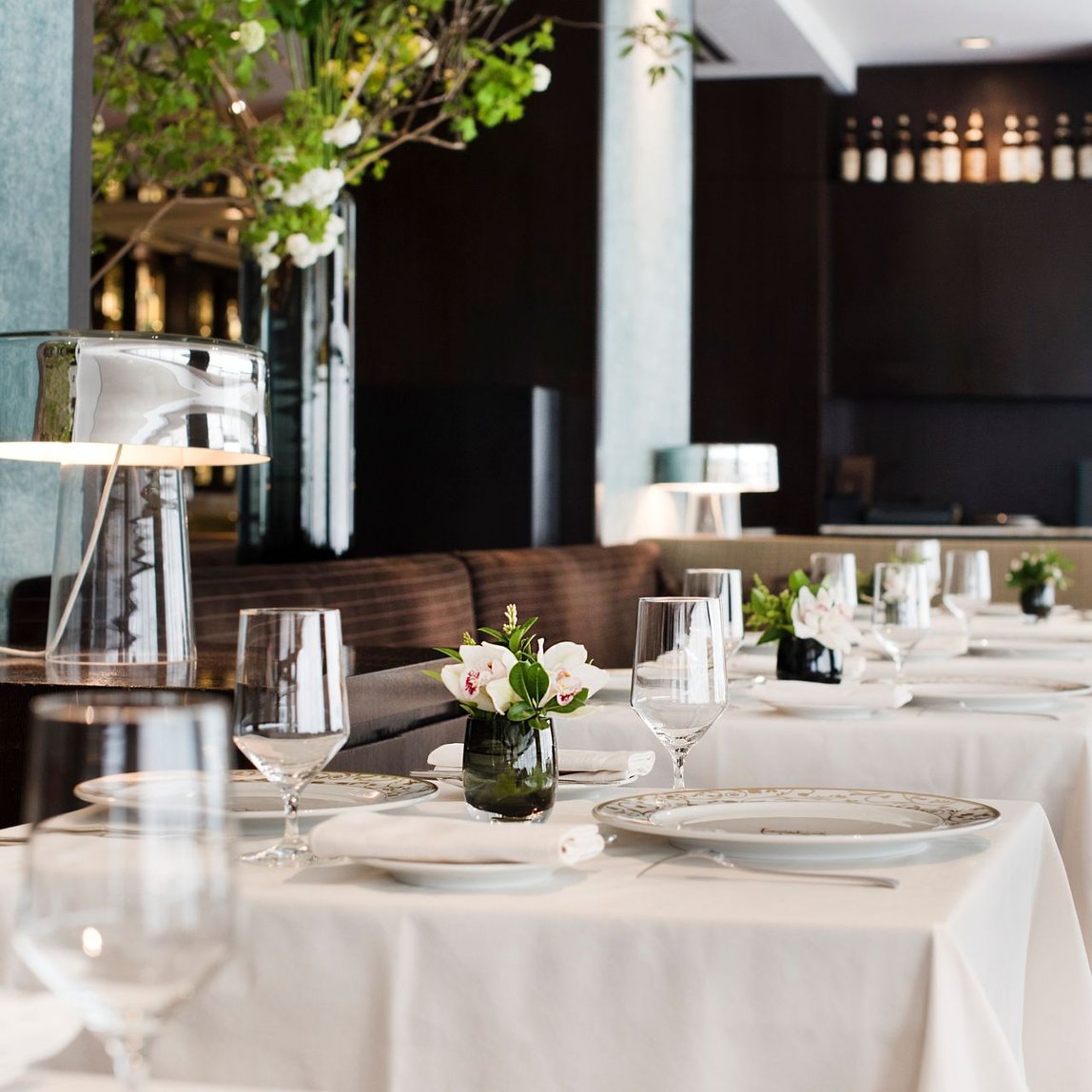 Restaurant Table Setting